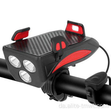 Cykellommelygte Mount Bicycle Front Light USB